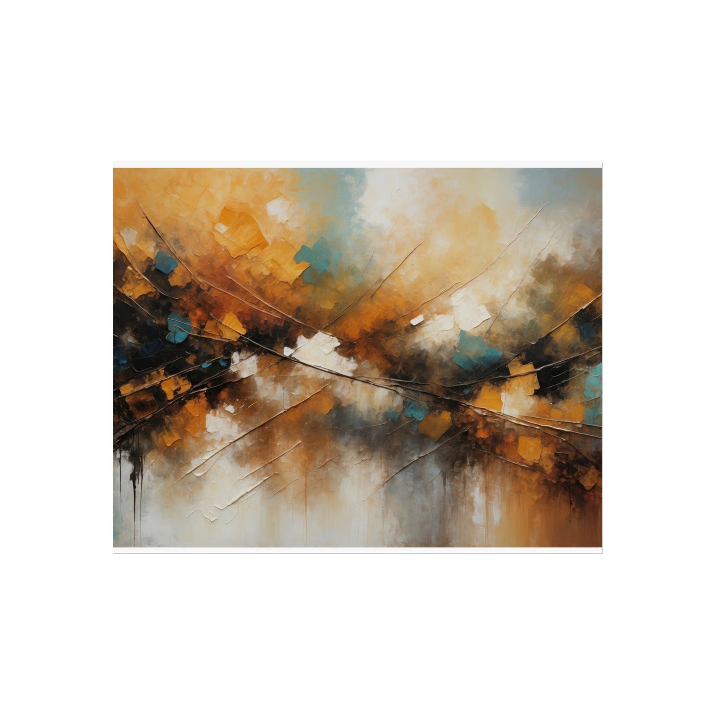 Elegant Abstract Fine Art Poster  #002 | Modern Home Décor for Art Lovers