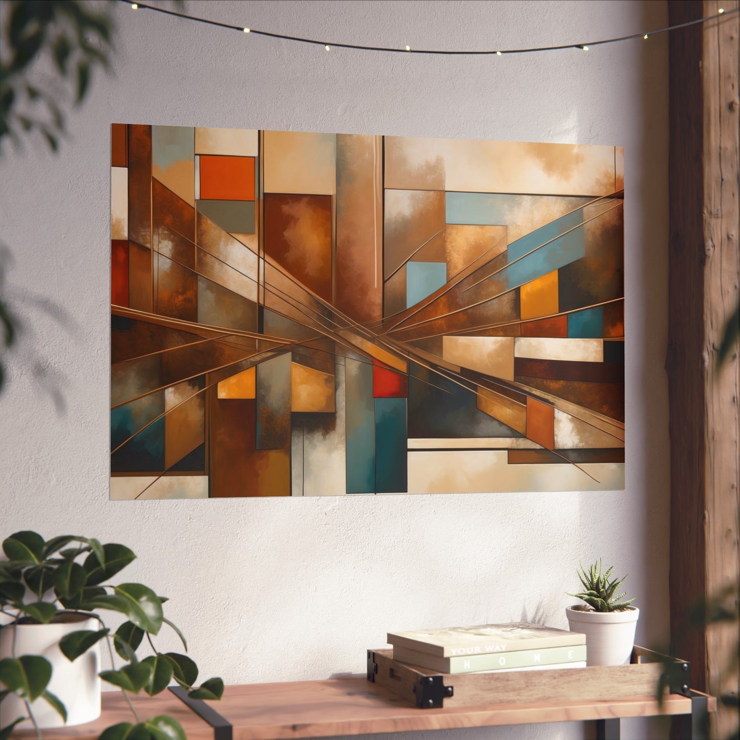 Elegant Abstract Fine Art Poster  #003 | Modern Home Décor for Art Lovers