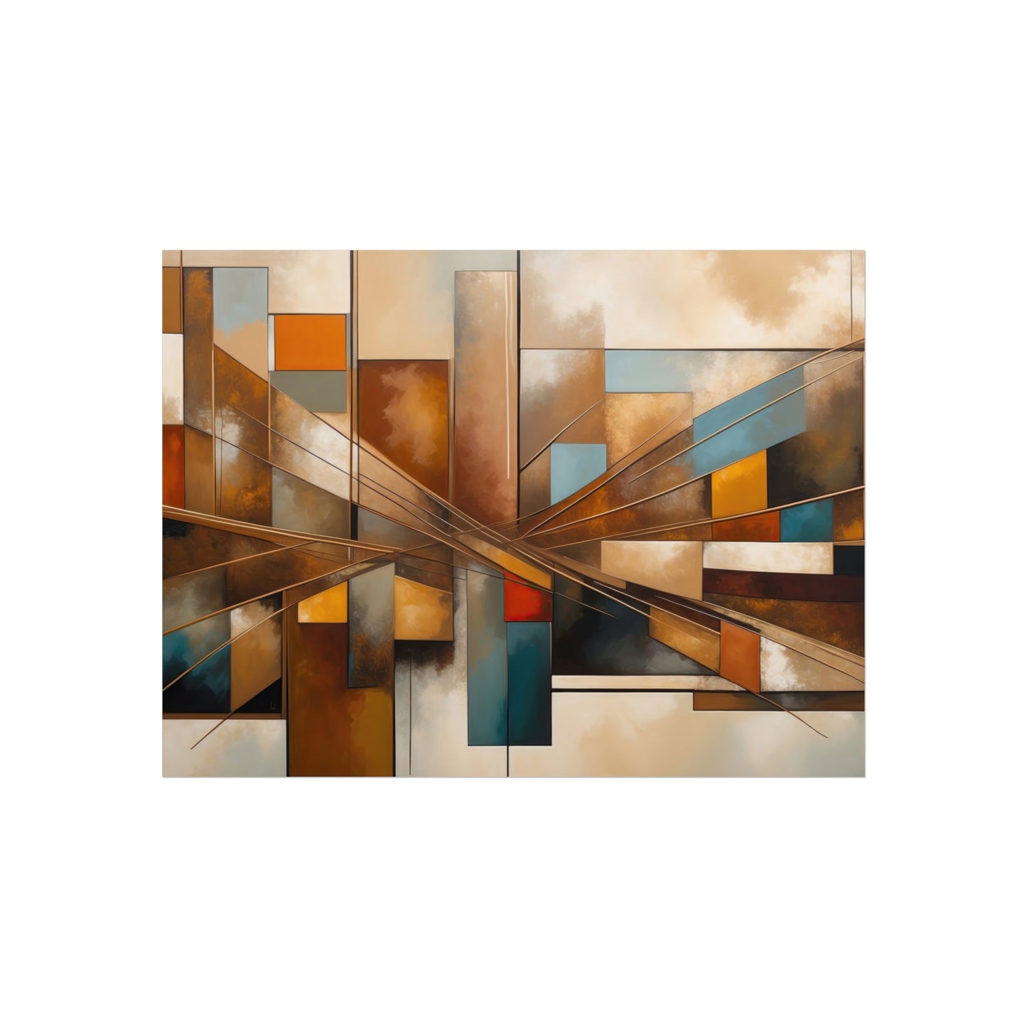 Elegant Abstract Fine Art Poster  #003 | Modern Home Décor for Art Lovers