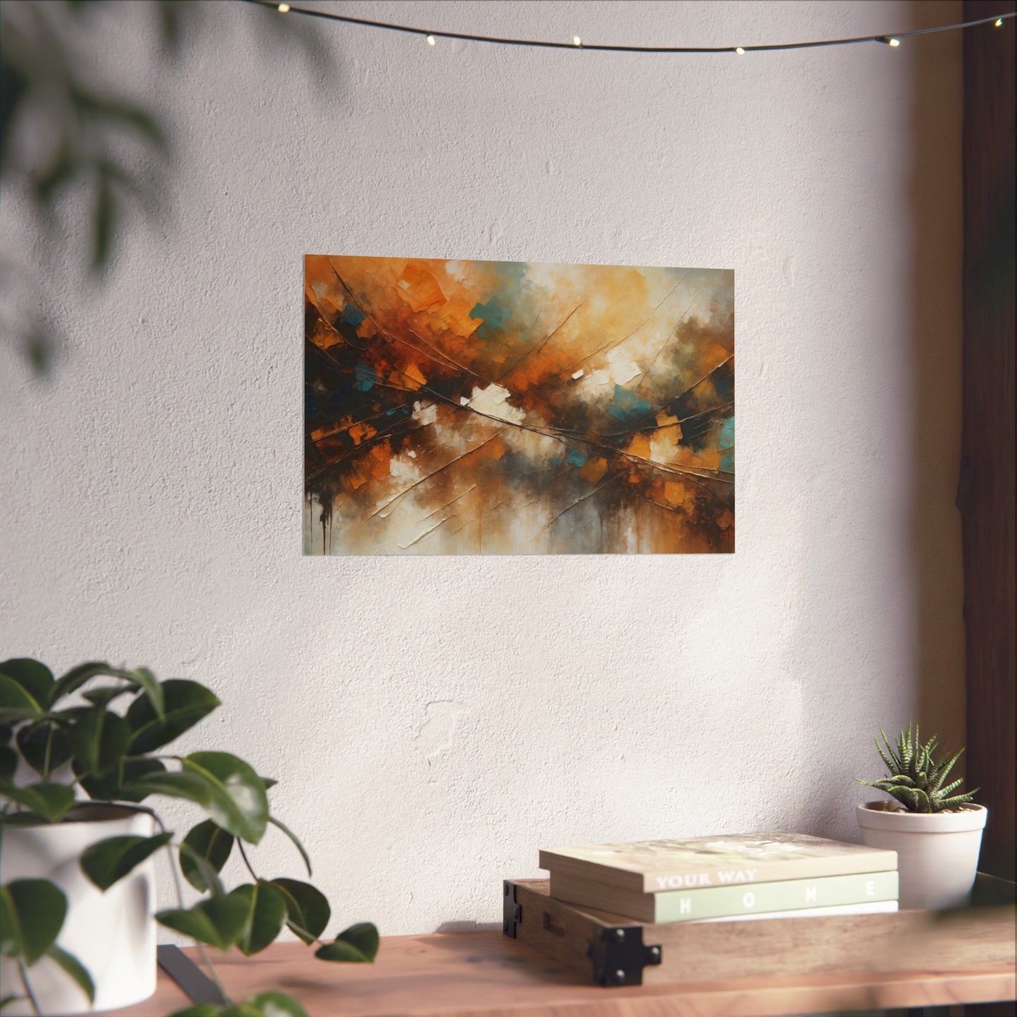 Elegant Abstract Fine Art Poster  #002 | Modern Home Décor for Art Lovers