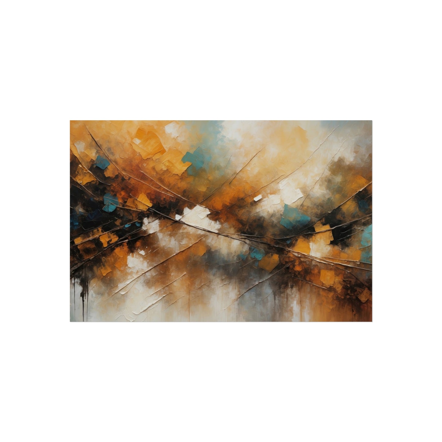 Elegant Abstract Fine Art Poster  #002 | Modern Home Décor for Art Lovers