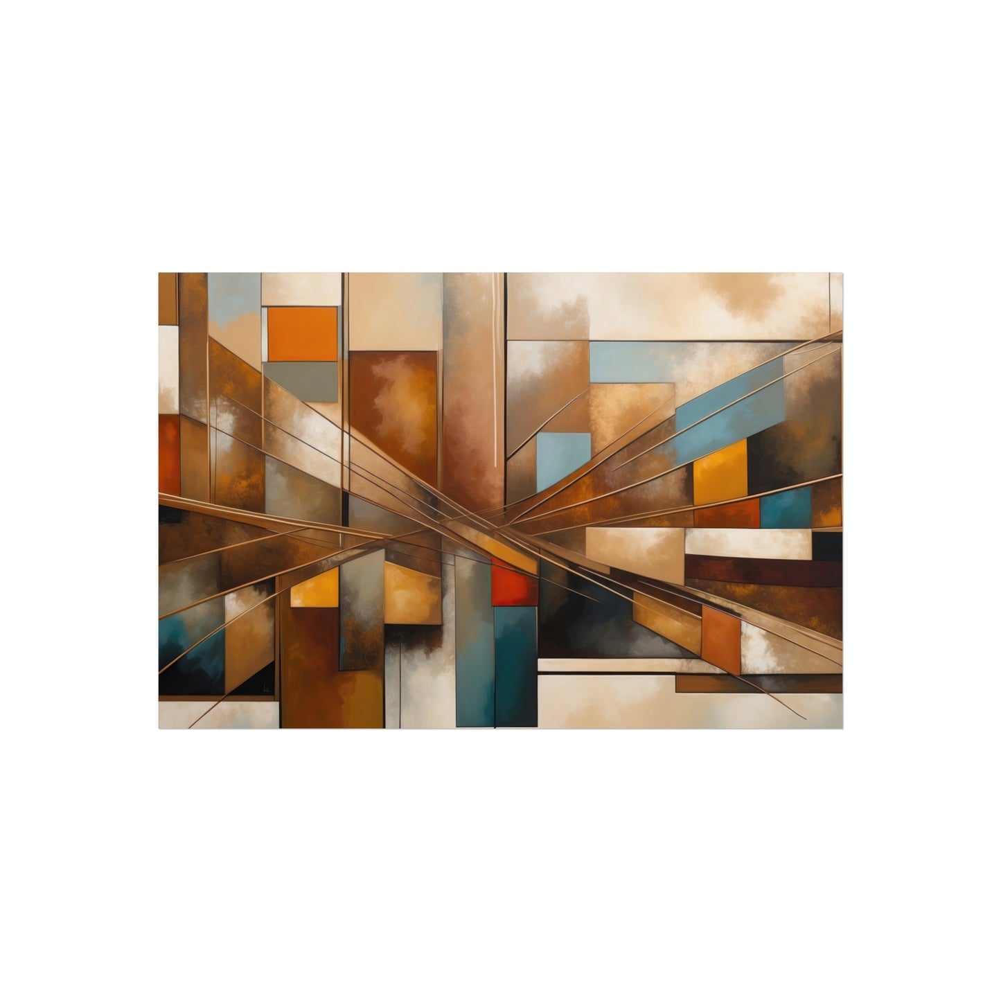 Elegant Abstract Fine Art Poster  #003 | Modern Home Décor for Art Lovers