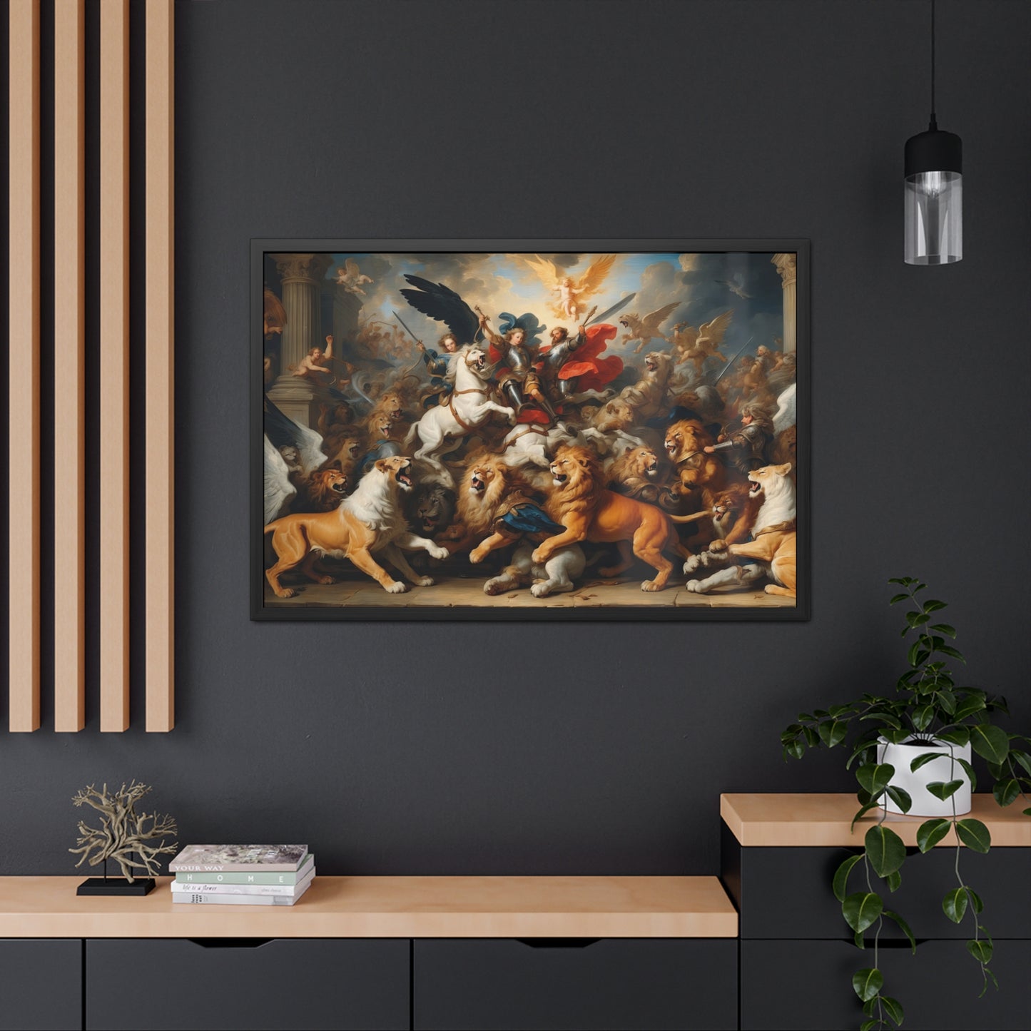 Rubens Style Framed Posters Classical 18th Century Fine Art  | #001 -Modern Wall Art for Home or Office Decor