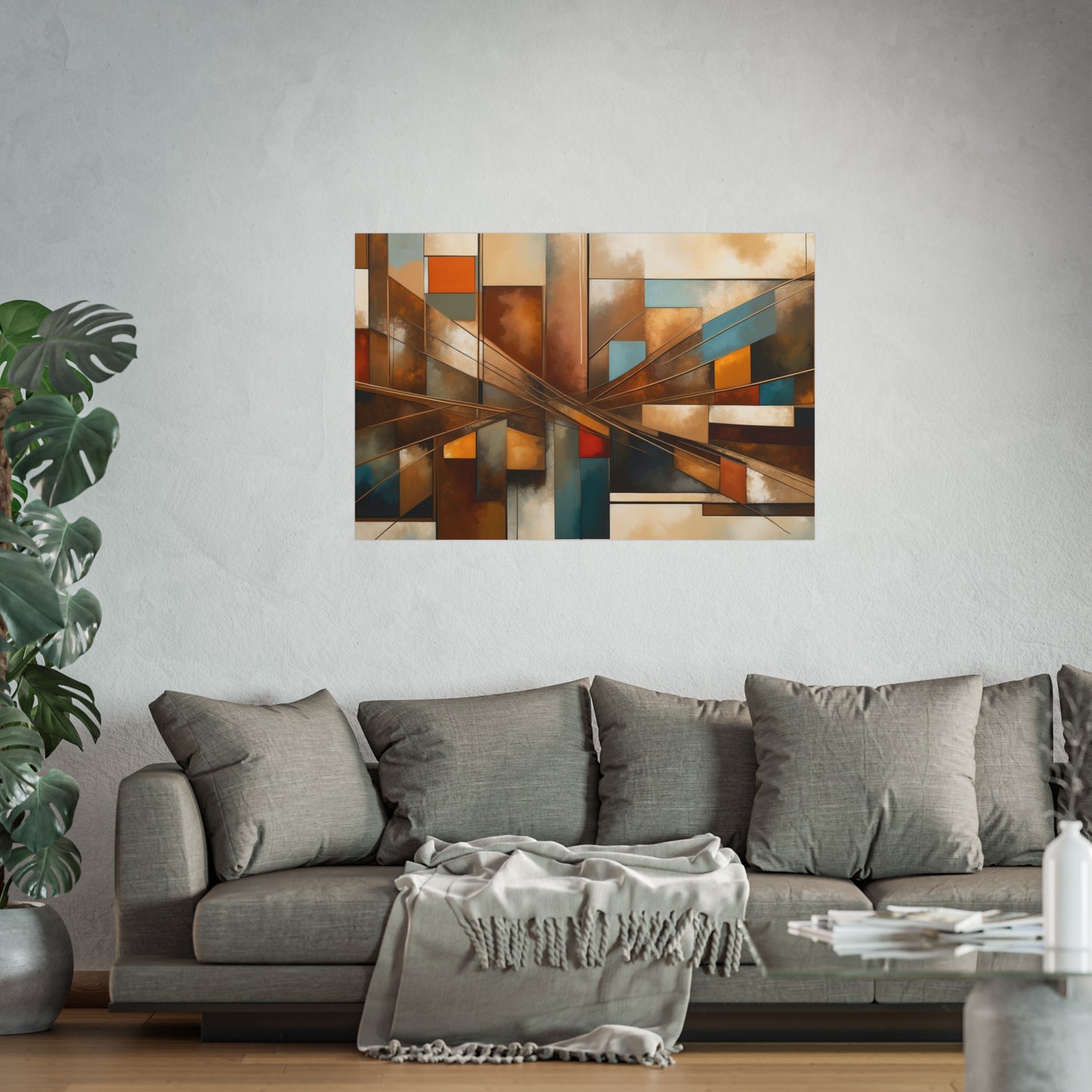 Elegant Abstract Fine Art Poster  #003 | Modern Home Décor for Art Lovers