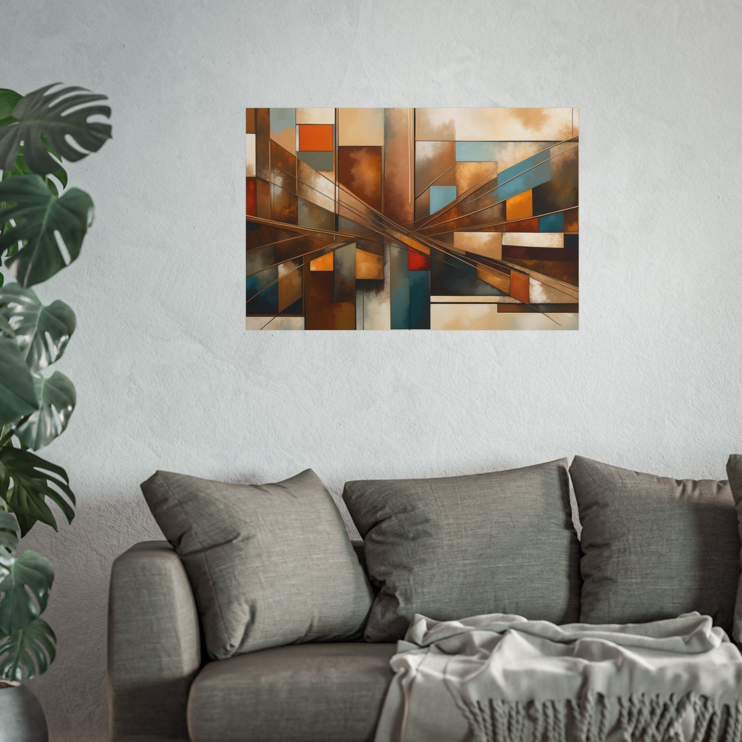 Elegant Abstract Fine Art Poster  #003 | Modern Home Décor for Art Lovers