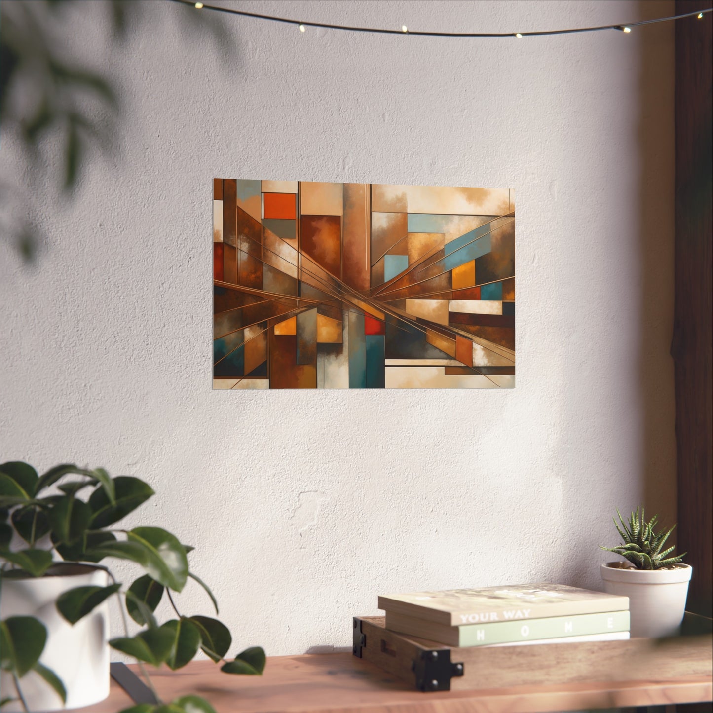 Elegant Abstract Fine Art Poster  #003 | Modern Home Décor for Art Lovers