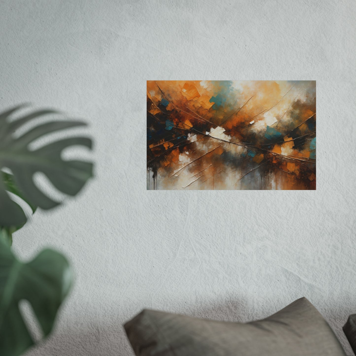 Elegant Abstract Fine Art Poster  #002 | Modern Home Décor for Art Lovers