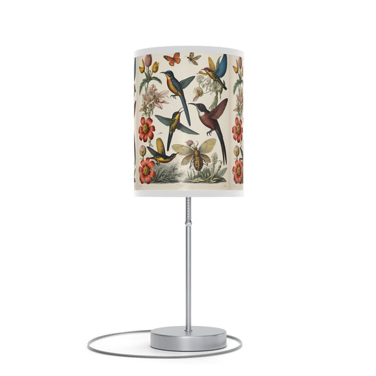 Vintage Botanical Table Lamp with US|CA Plug