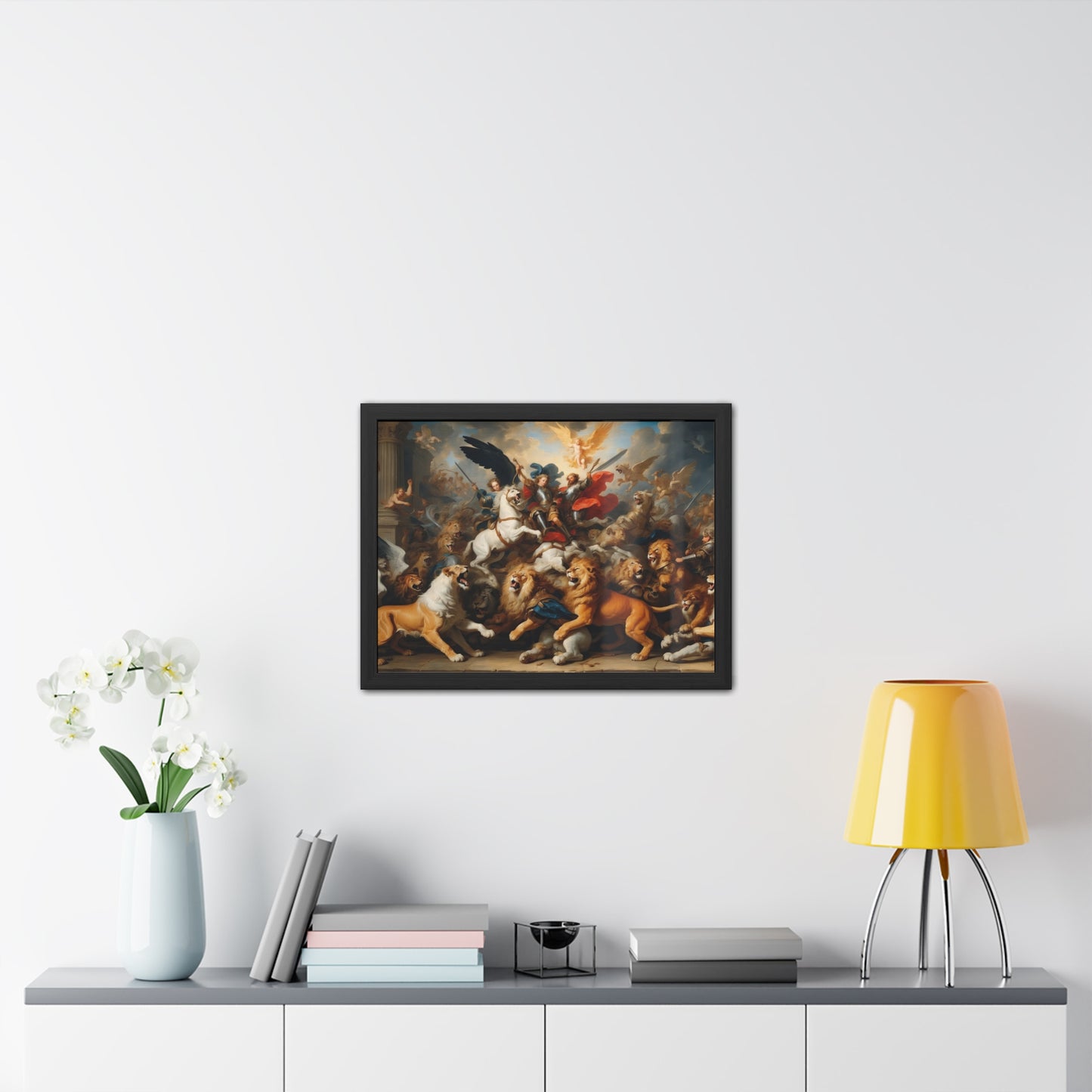 Rubens Style Framed Posters Classical 18th Century Fine Art  | #001 -Modern Wall Art for Home or Office Decor