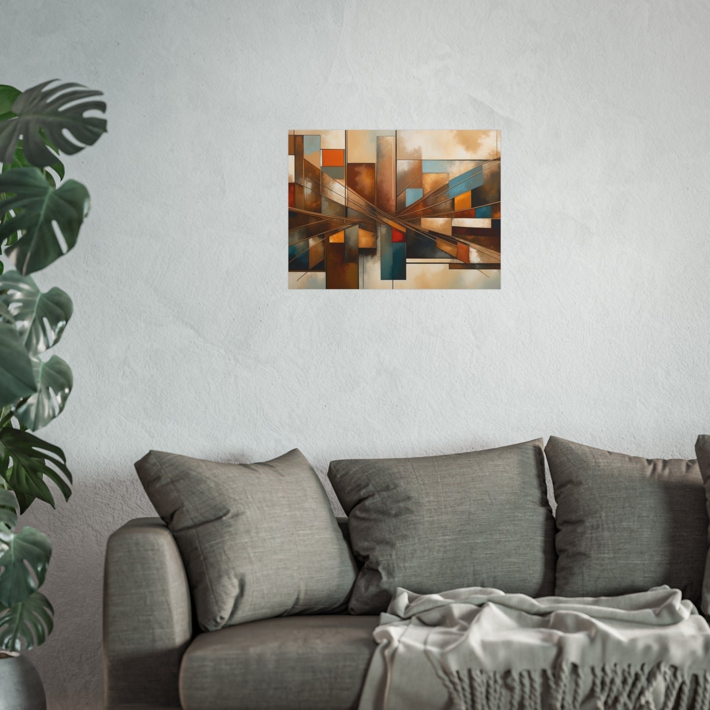 Elegant Abstract Fine Art Poster  #003 | Modern Home Décor for Art Lovers