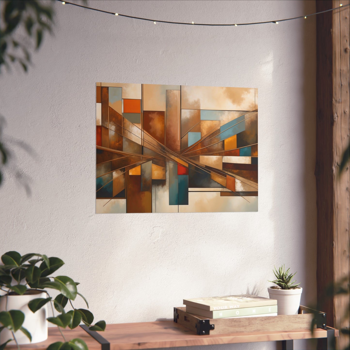 Elegant Abstract Fine Art Poster  #003 | Modern Home Décor for Art Lovers