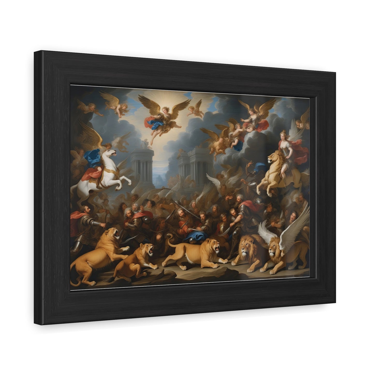 Rubens Style Framed Posters Classical 18th Century Fine Art  | #002 -Modern Wall Art for Home or Office Decor