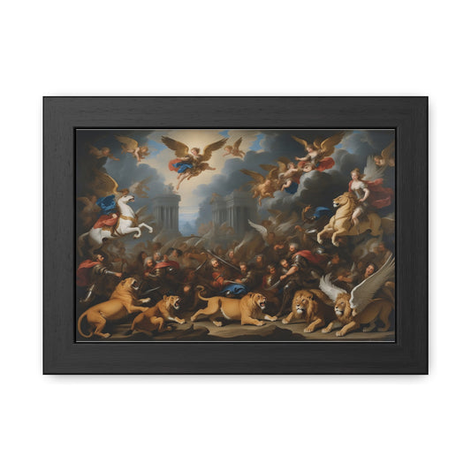 Rubens Style Framed Posters Classical 18th Century Fine Art  | #002 -Modern Wall Art for Home or Office Decor