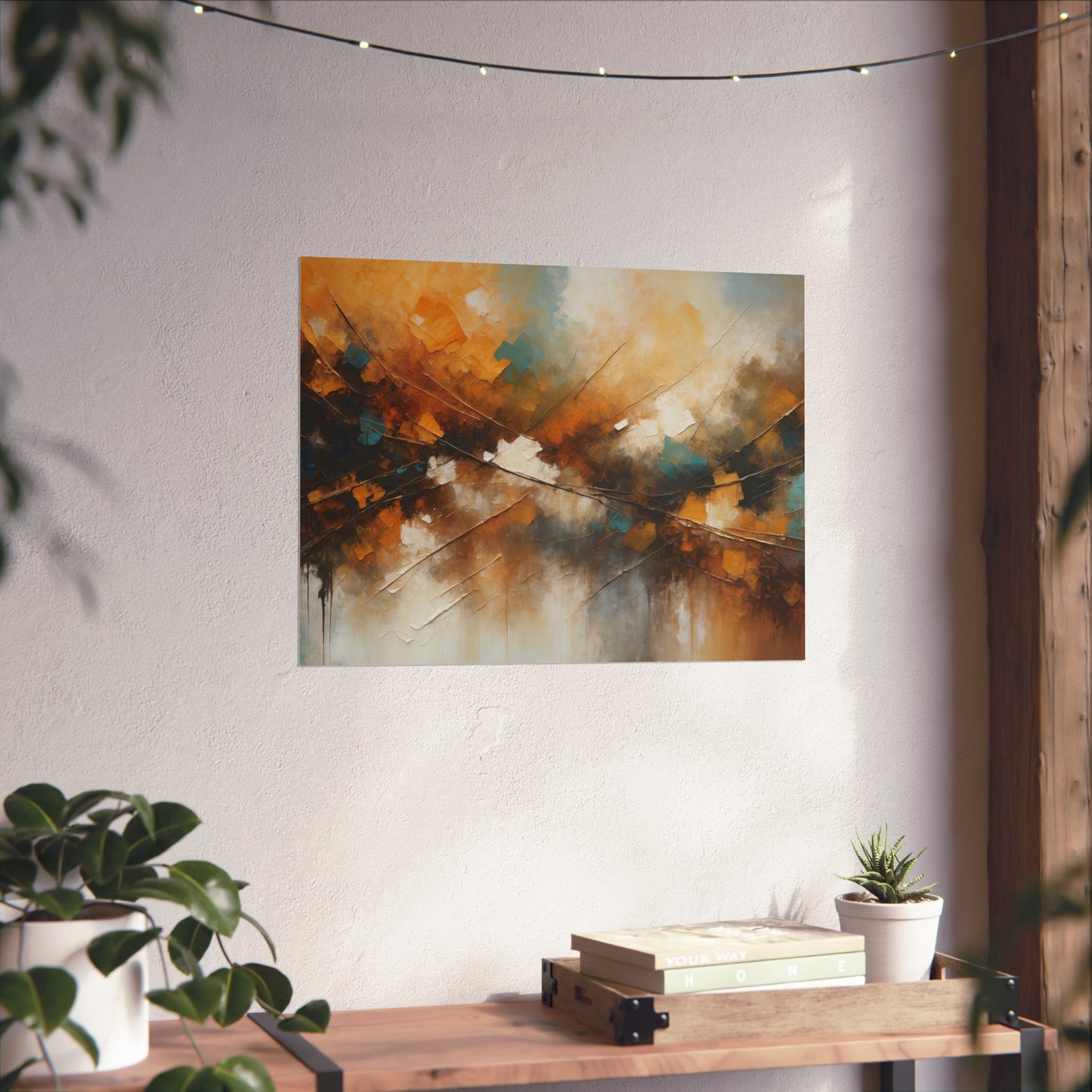 Elegant Abstract Fine Art Poster  #002 | Modern Home Décor for Art Lovers