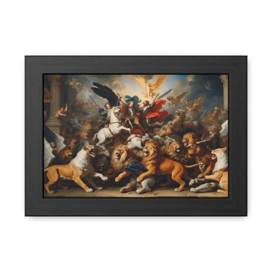 Rubens Style Framed Posters Classical 18th Century Fine Art  | #001 -Modern Wall Art for Home or Office Decor