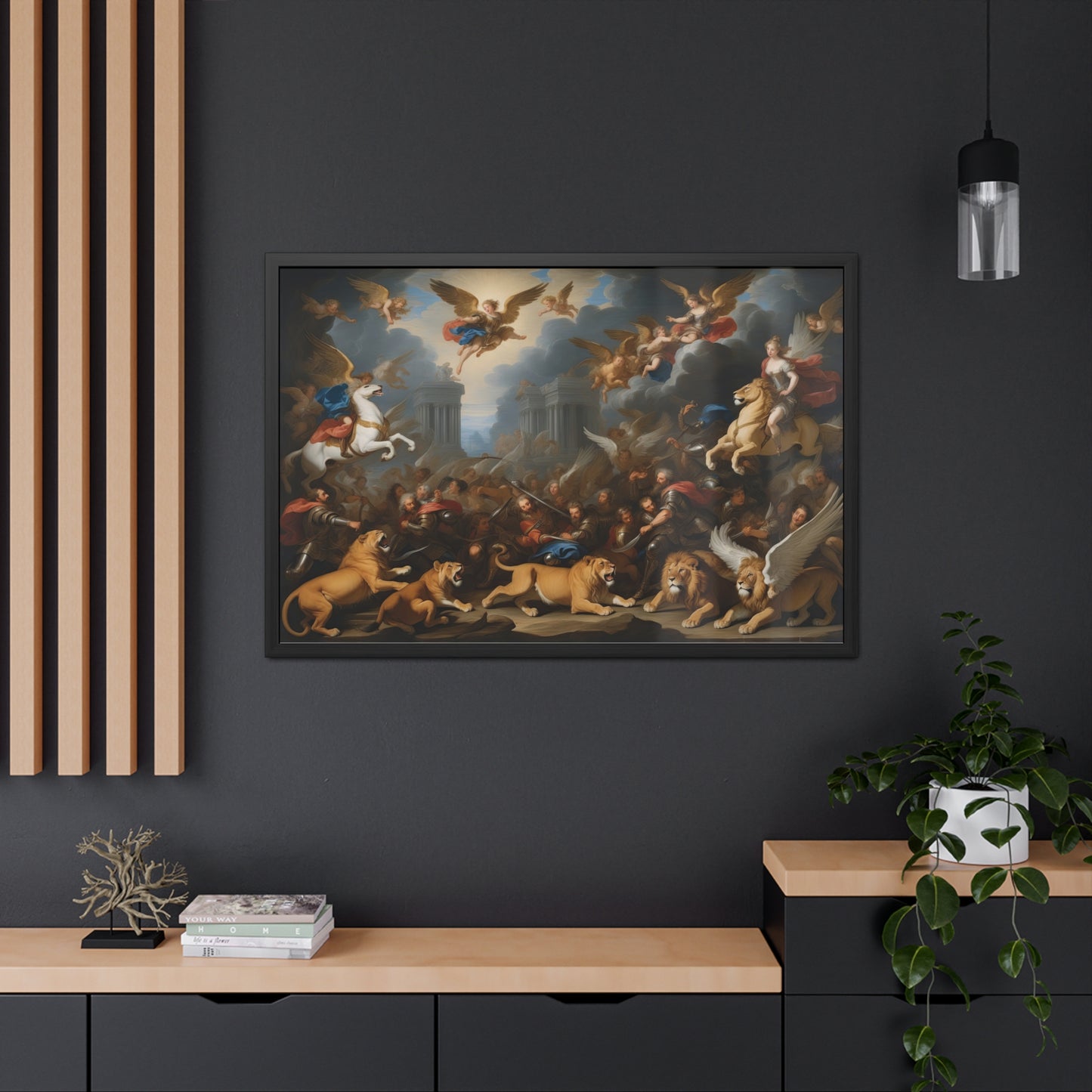 Rubens Style Framed Posters Classical 18th Century Fine Art  | #002 -Modern Wall Art for Home or Office Decor